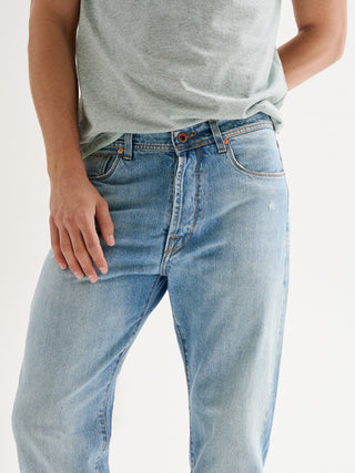 Jeans Uomo Regular-Fit Cropped QB24