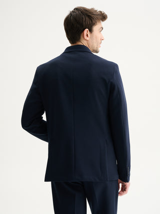 GIACCA DUE BOTTONI DA COMPLETO CON TEXTURE