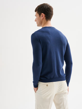 Maglia Uomo Girocollo Basic Cotone Crepe QB24