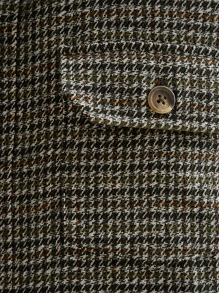 OVERSHIRT FANTASIA PIED DE POULE MULTICOLOR