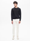 Maglia Girocollo Uomo Basic Nero  QB24