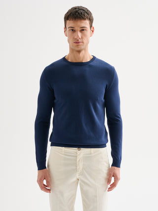 Maglia Uomo Girocollo Basic Cotone Crepe QB24