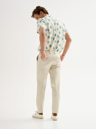 Pantaloni Uomo Rregular-Fit Rasatello QB24