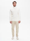 Maglione Dolcevita Uomo con Lavorazione QB24