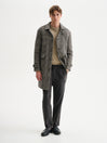 CAPPOTTO FANTASIA PIED DE POULE