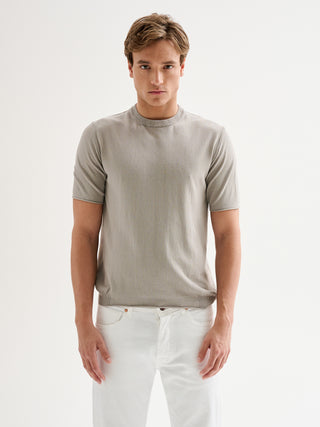 Maglia Uomo Girocollo Lavorazione Collo QB24