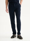 PANTALONI SLIM-FIT DA COMPLETO CON TEXTURE