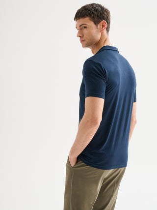 Polo Uomo in Tencel QB24