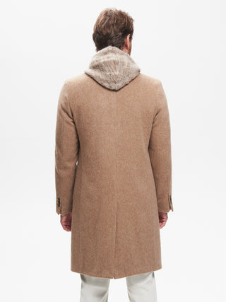 Cappotto Doppiopetto Uomo Over Spazzolato QB24