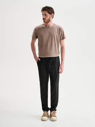 PANTALONI JOGGER IN POLIVISCOSA