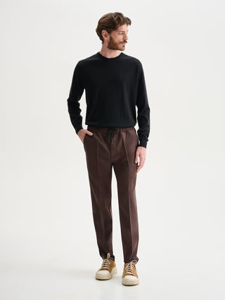 PANTALONI JOGGER IN POLIVISCOSA