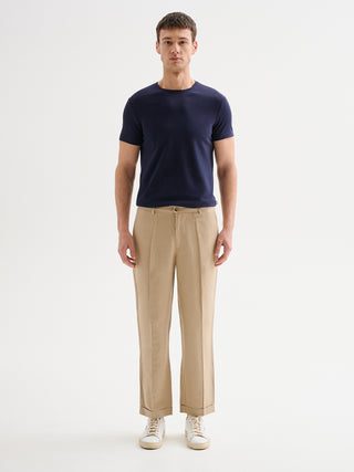 Pantaloni Uomo Loose-fit Lino QB24