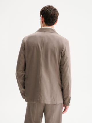 GIACCA DOPPIOPETTO REGULAR FIT DA COMPLETO IN TESSUTO 