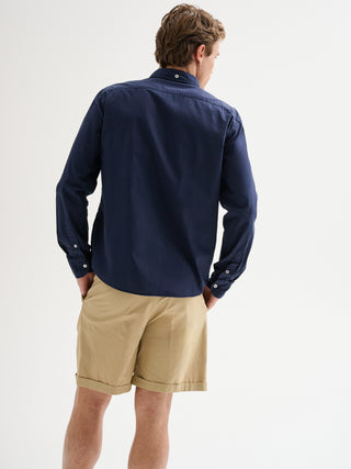 Camicia Uomo Cotone Collo Italiano QB24