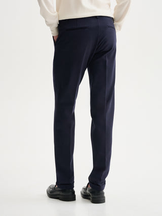 PANTALONI SLIM-FIT DA COMPLETO IN PUNTO MILANO