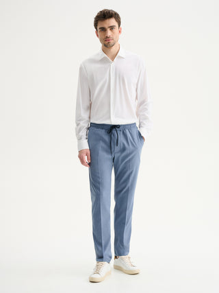 CAMICIA TECNICA CON COLLO ALLA FRANCESE