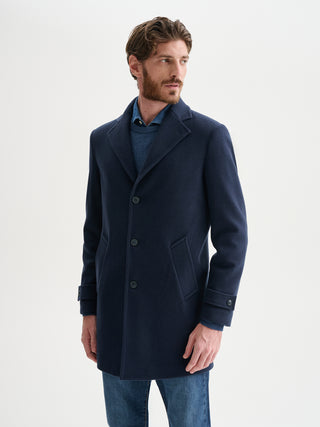 CAPPOTTO TRE BOTTONI IN PANNO SOFT