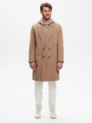 Cappotto Doppiopetto Uomo Over Spazzolato QB24