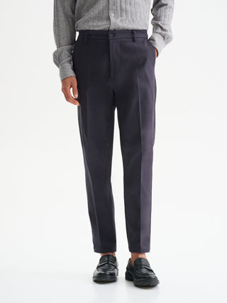 PANTALONI REGULAR-FIT IN GABARDINA