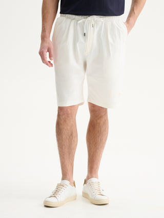 BERMUDA IN PUNTO MILANO CON COULISSE - AVORIO