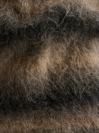 MAGLIA GIROCOLLO GARZATA CON EFFETTO DEGRADE'