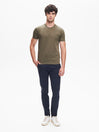 T-shirt Girocollo Uomo Taschino a Filetto QB24
