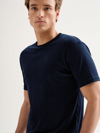 T-shirt Uomo Girocollo Tencel QB24