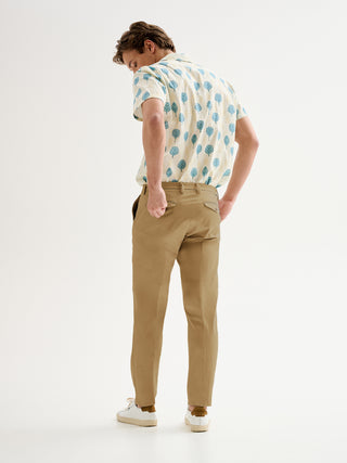 Pantaloni Uomo Rregular-Fit Rasatello QB24