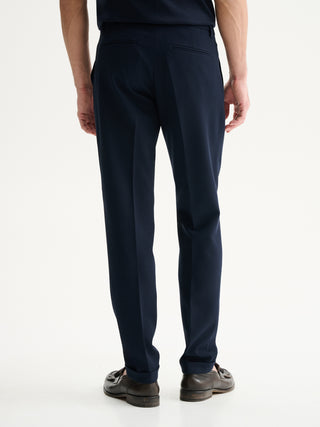 PANTALONI SLIM-FIT DA COMPLETO CON TEXTURE