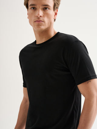 T-shirt Uomo Girocollo Tencel QB24