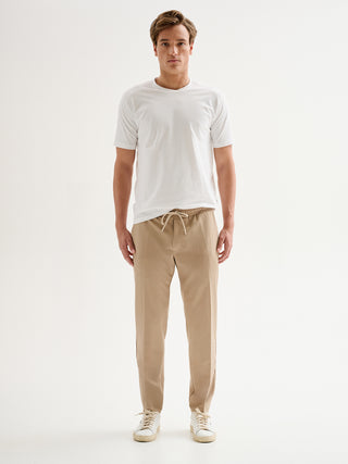 Pantaloni Uomo Jogger Coulisse QB24