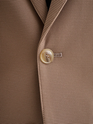 GIACCA DUE BOTTONI DA COMPLETO CON TEXTURE
