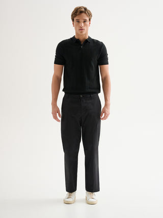 Pantaloni Uomo Loose-Fit Tela Paracadute QB24