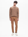 Pantaloni Uomo Chinos Basic Cammello QB24