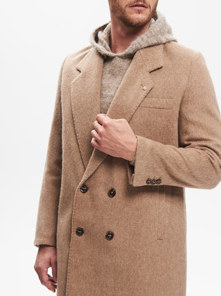 Cappotto Doppiopetto Uomo Over Spazzolato QB24