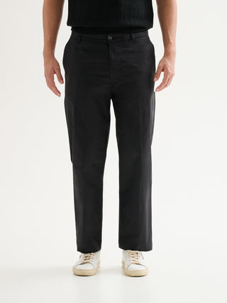 Pantaloni Uomo Loose-Fit Tela Paracadute QB24