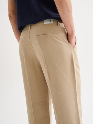 Pantaloni Uomo Loose-fit Lino QB24