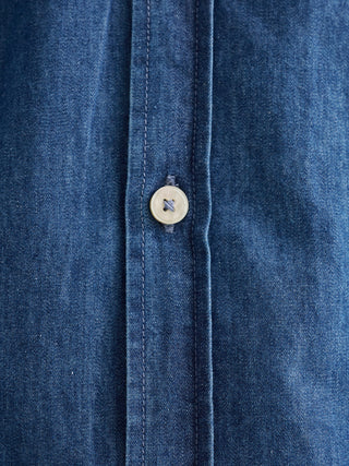 CAMICIA IN DENIM LAVAGGIO MEDIO