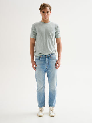 Jeans Uomo Regular-Fit Cropped QB24