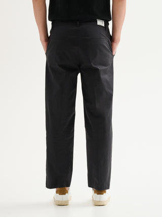 Pantaloni Uomo Loose-Fit Tela Paracadute QB24