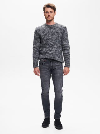 Jeans Regular-Fit Uomo Nero QB24