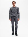 Jeans Regular-Fit Uomo Nero QB24