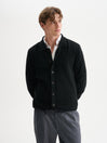 CARDIGAN OVERSHIRT IN MAGLIA A COSTE
