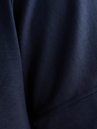 T-SHIRT GIROCOLLO MANICHE CORTE IN COTONE E MODAL