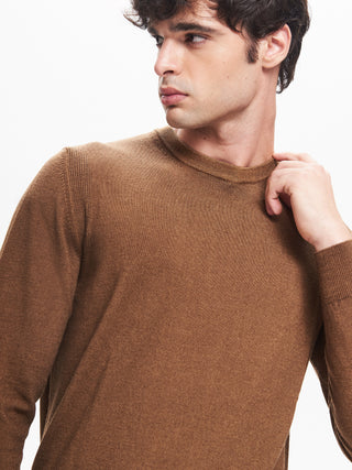 Maglia Girocollo Uomo Costine nel Giromanica QB24