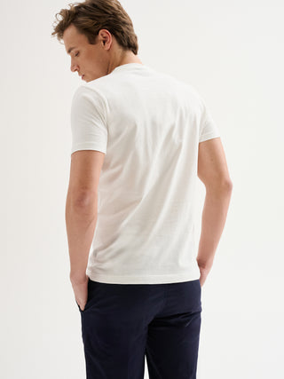 T-shirt Uomo Girocollo Stampa Sportiva QB24