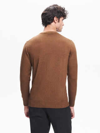 Maglia Girocollo Uomo Costine nel Giromanica QB24