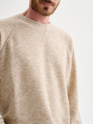 FELPA GIROCOLLO IN MAGLIA TAGLIATA