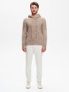 Maglia con Cappuccio Uomo Garzata  QB24