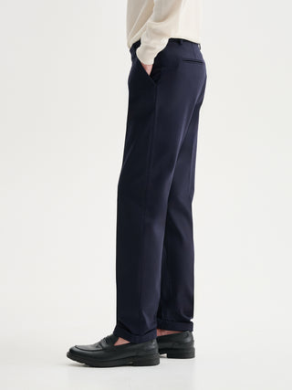 PANTALONI SLIM-FIT DA COMPLETO IN PUNTO MILANO